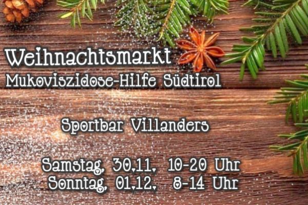 Weihnachtsmarkt Villanders